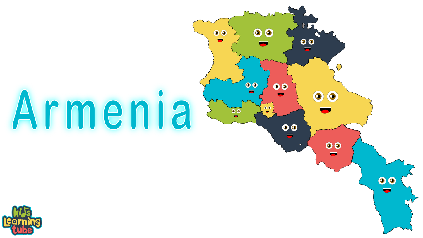 Armenia Coloring Sheet