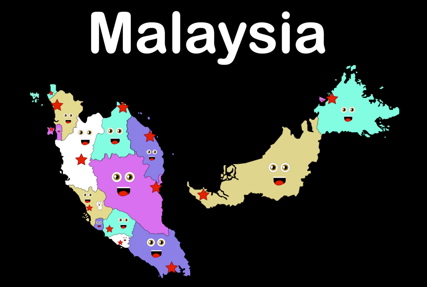 Malaysia Coloring Sheet