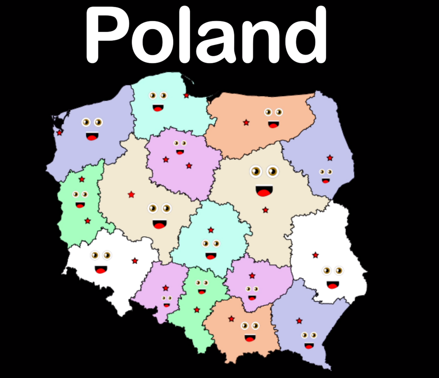 Poland Coloring Sheet