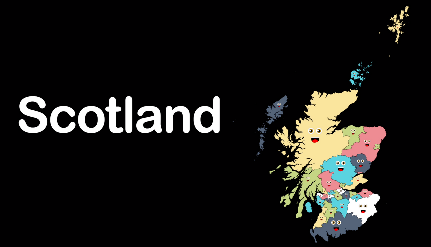 Scotland Coloring Sheet