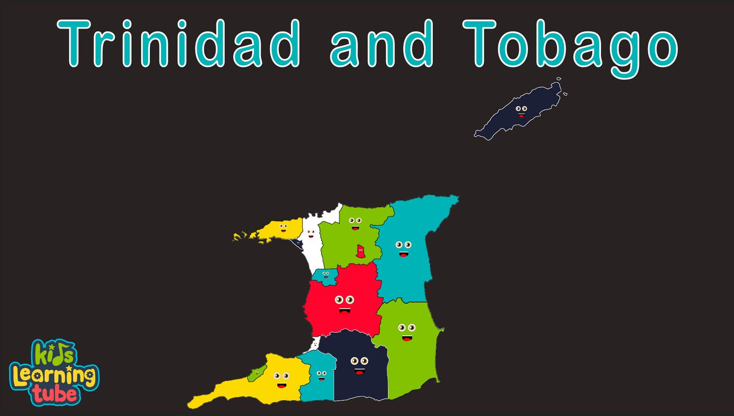 Trinidad and Tobago Coloring Sheet