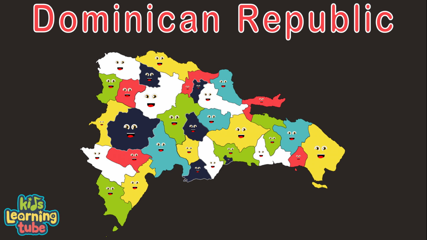 Dominican Republic Color Sheets
