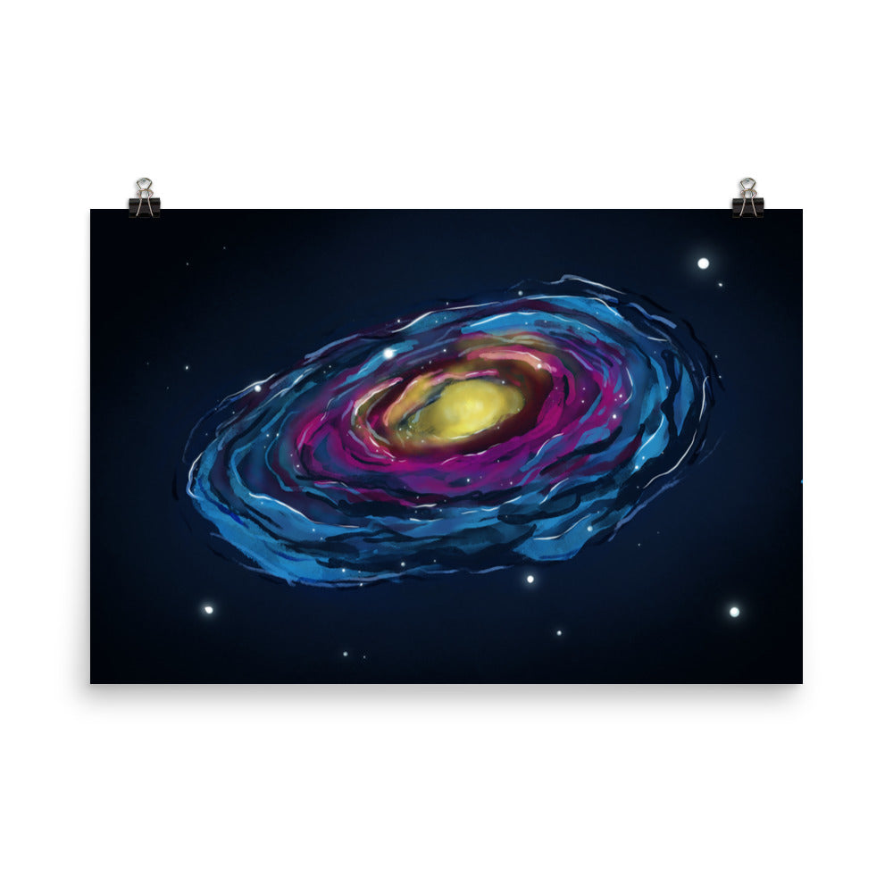 Andromeda Galaxy Poster