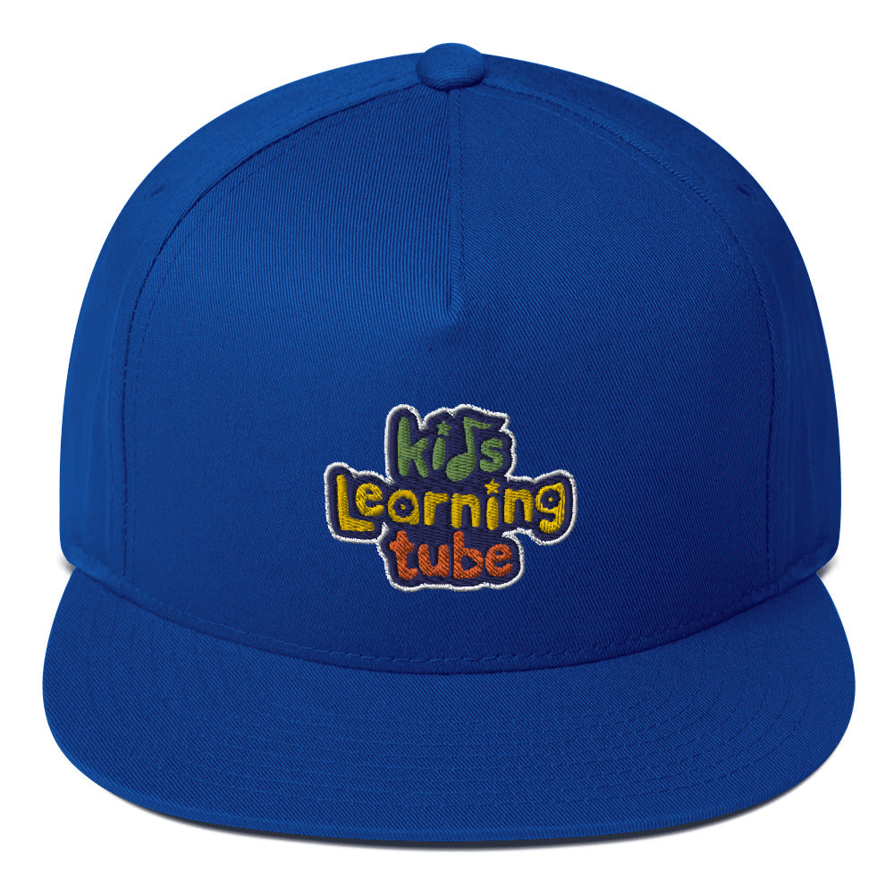 Kids Learning Tube Flat Bill Cap
