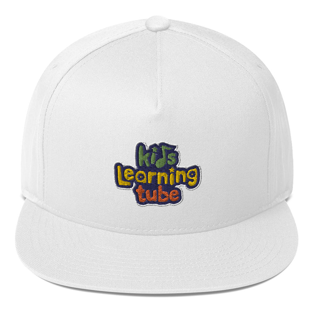 Kids Learning Tube Flat Bill Cap