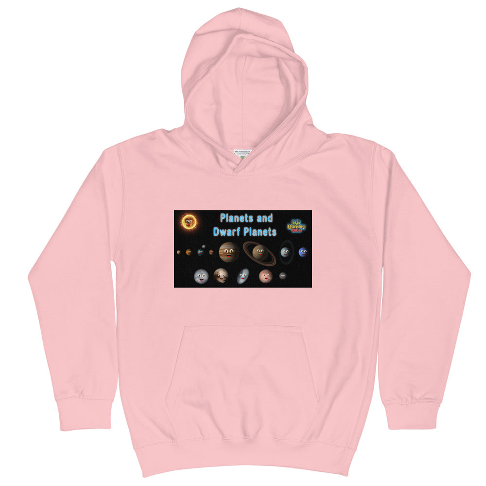 8 Planets and 5 Dwarf Planets - Kids Hoodie