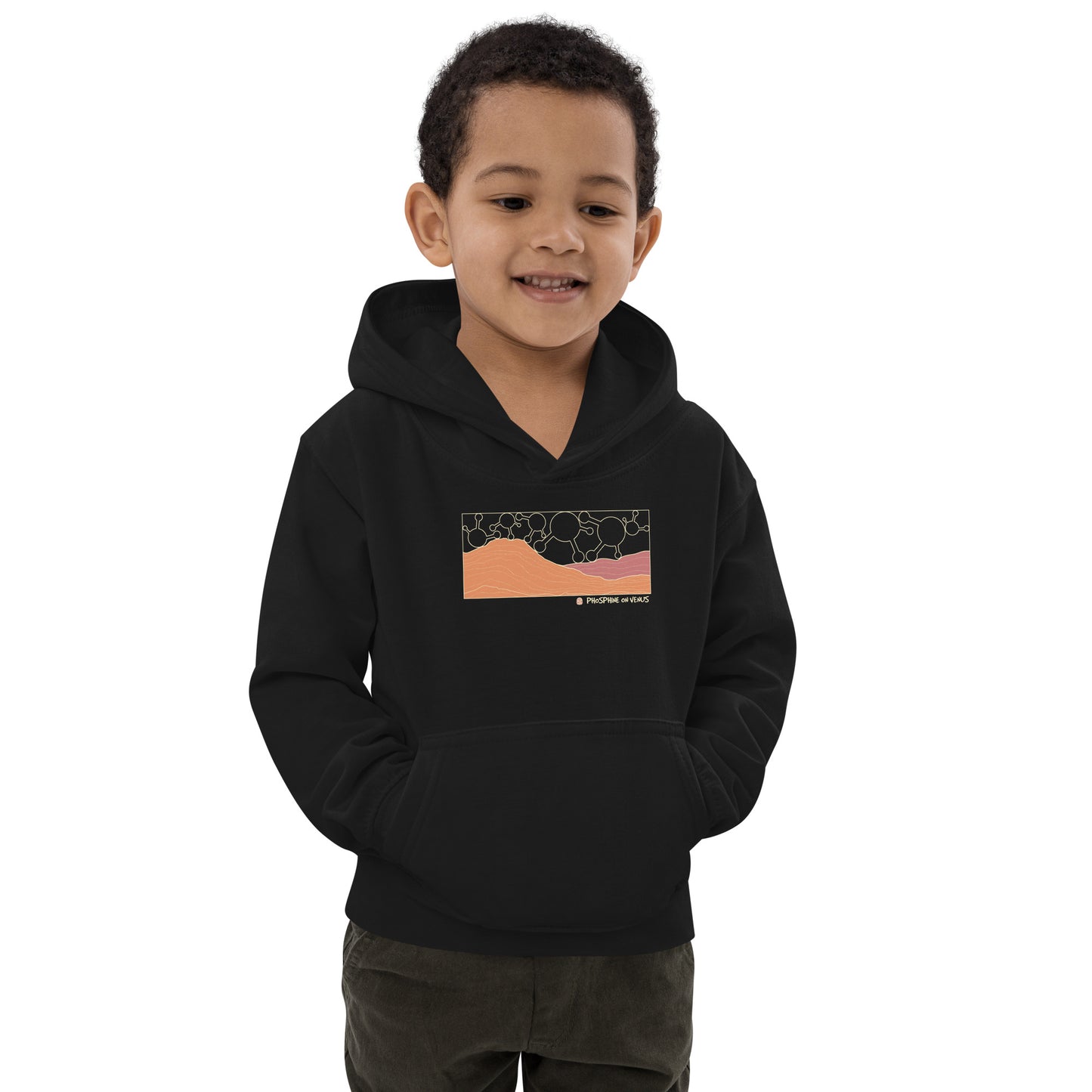 Kids Phosphine On Venus dark Hoodie
