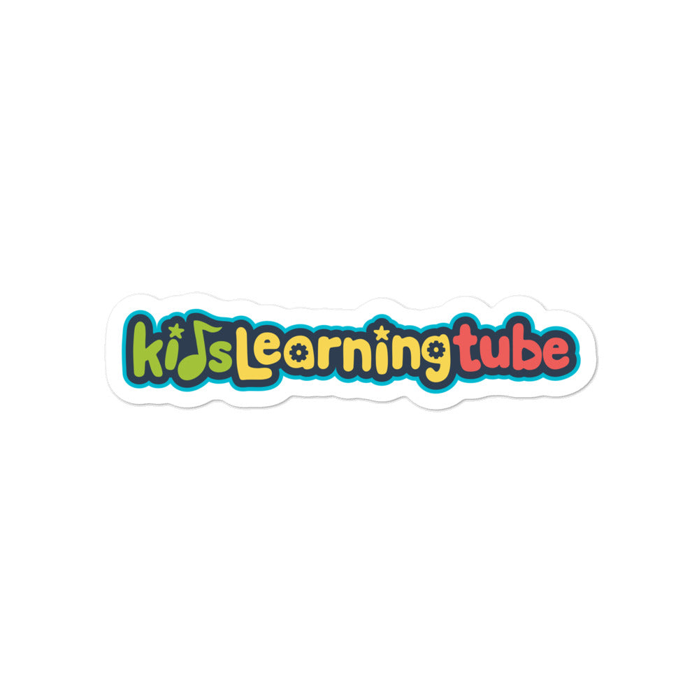 Kids Learning Tube Bubble-free stickers