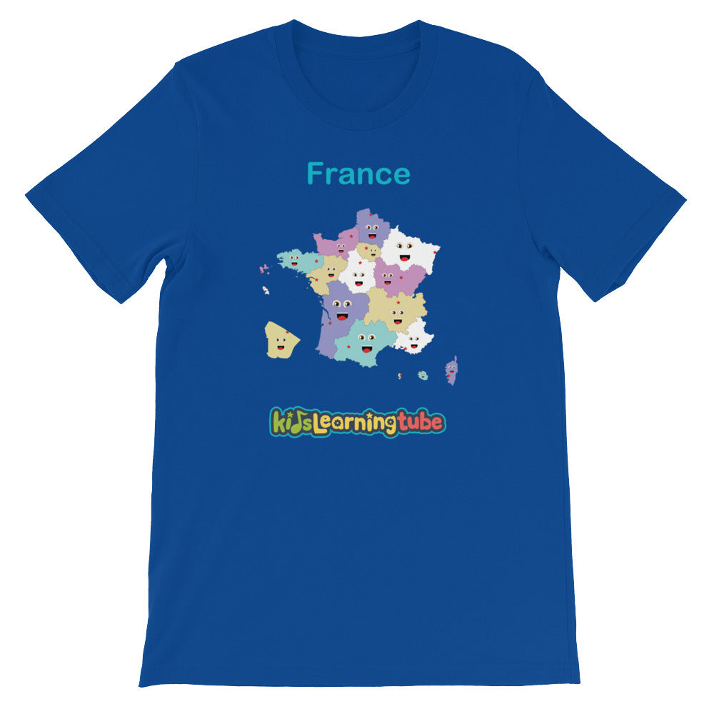 'France' Adult Unisex Short Sleeve T-Shirt