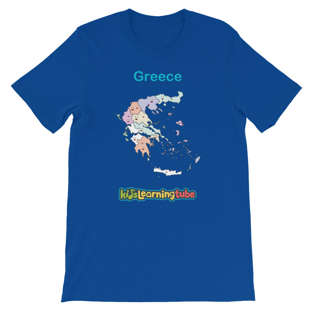 'Greece' Adult Unisex Short Sleeve T-Shirt