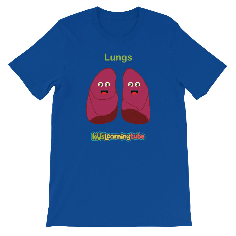 'Lungs' Adult Unisex Short-Sleeve T-Shirt