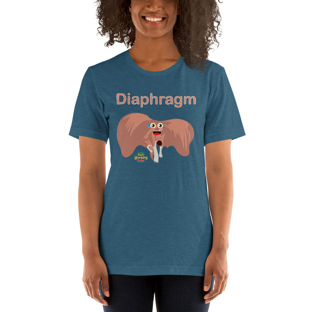 Diaphragm - Womans Short-Sleeve Unisex T-Shirt