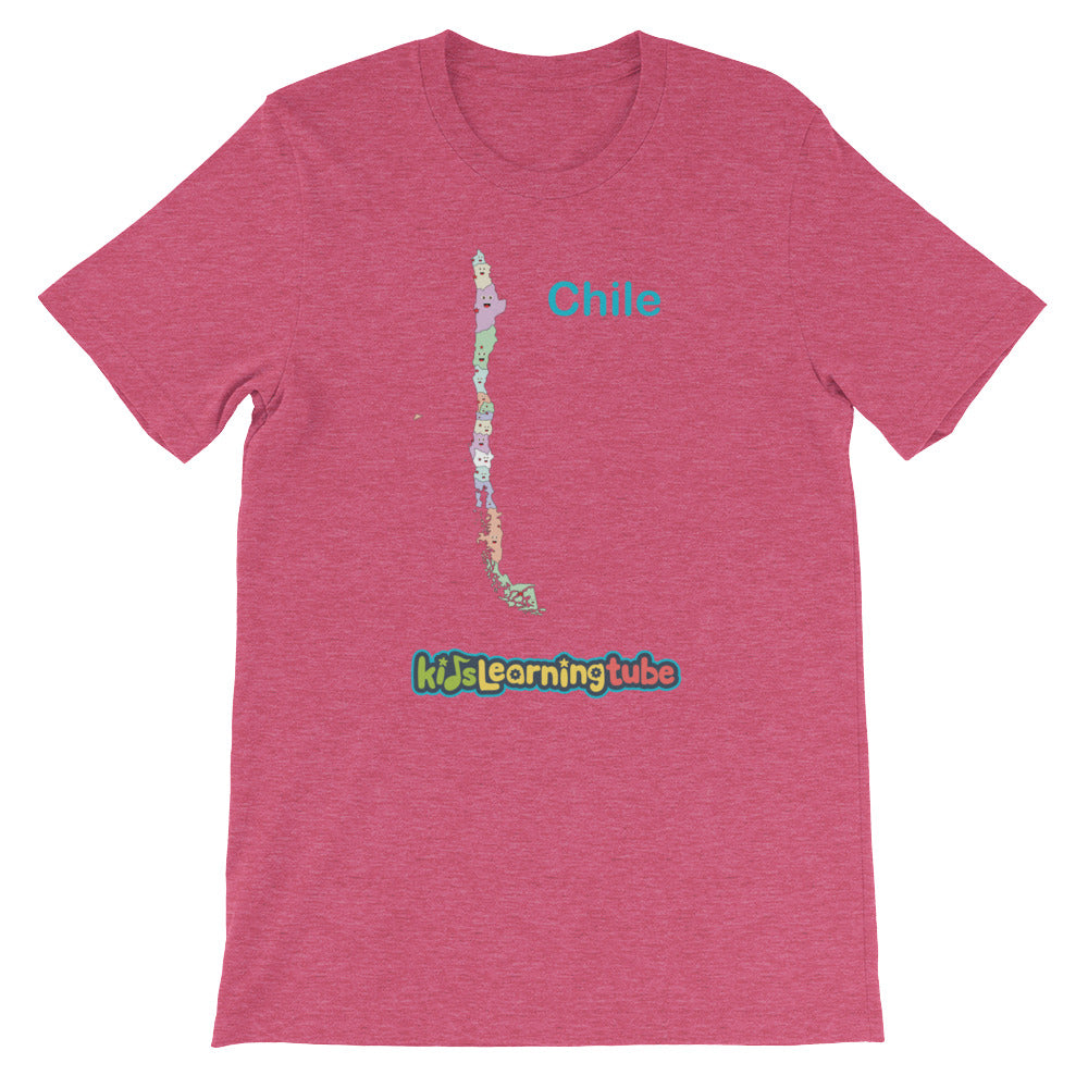 'Chile' Adult Unisex short sleeve t-shirt