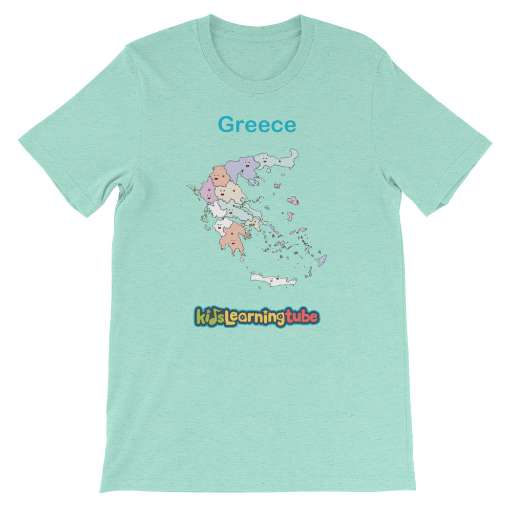 'Greece' Adult Unisex Short Sleeve T-Shirt