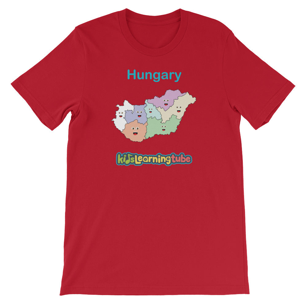 'Hungary' Adult Unisex short sleeve t-shirt