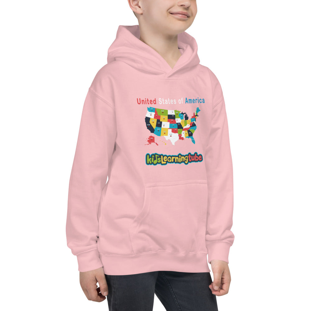 50 States- Kids Hoodie
