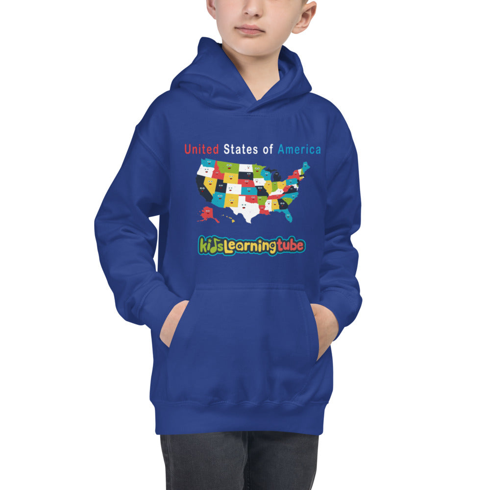 50 States- Kids Hoodie