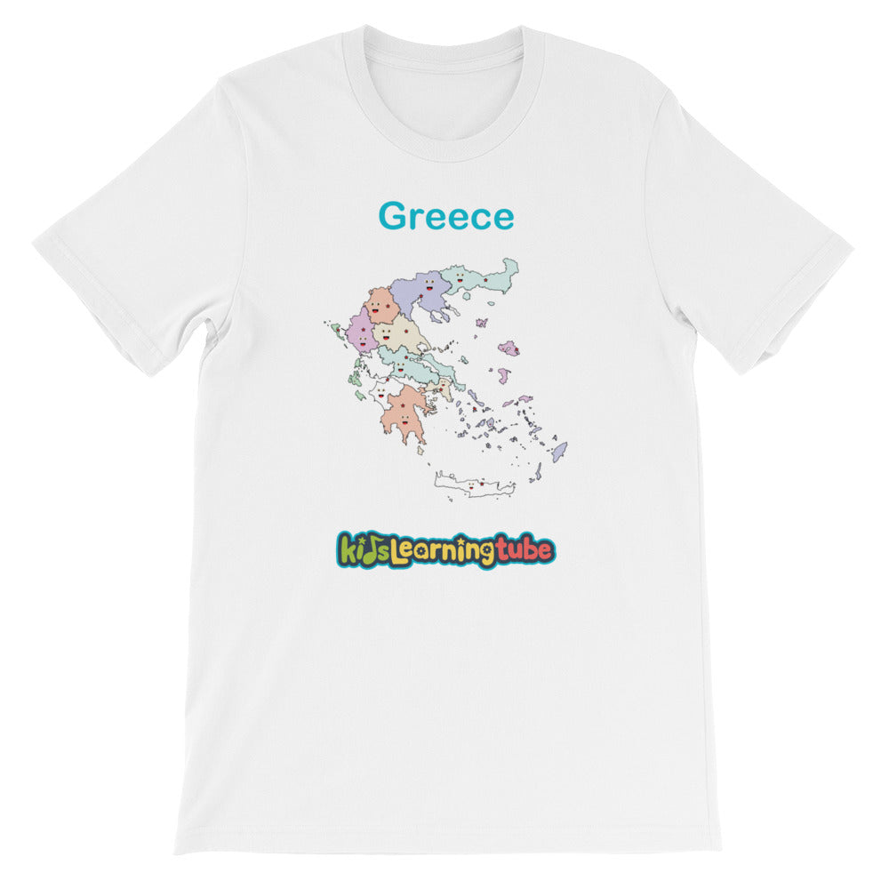 'Greece' Adult Unisex Short Sleeve T-Shirt