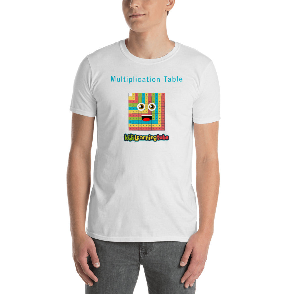 Multiplication Table - Short-Sleeve Unisex T-Shirt