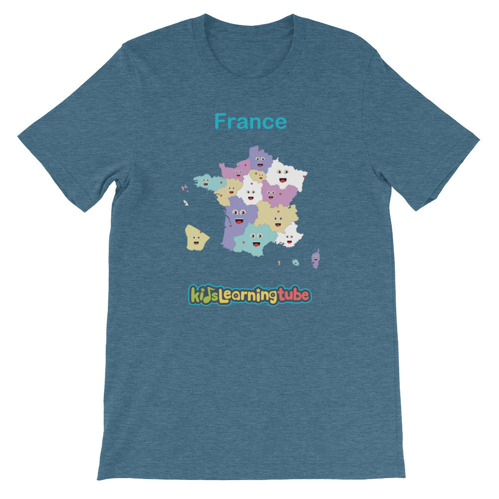 'France' Adult Unisex Short Sleeve T-Shirt