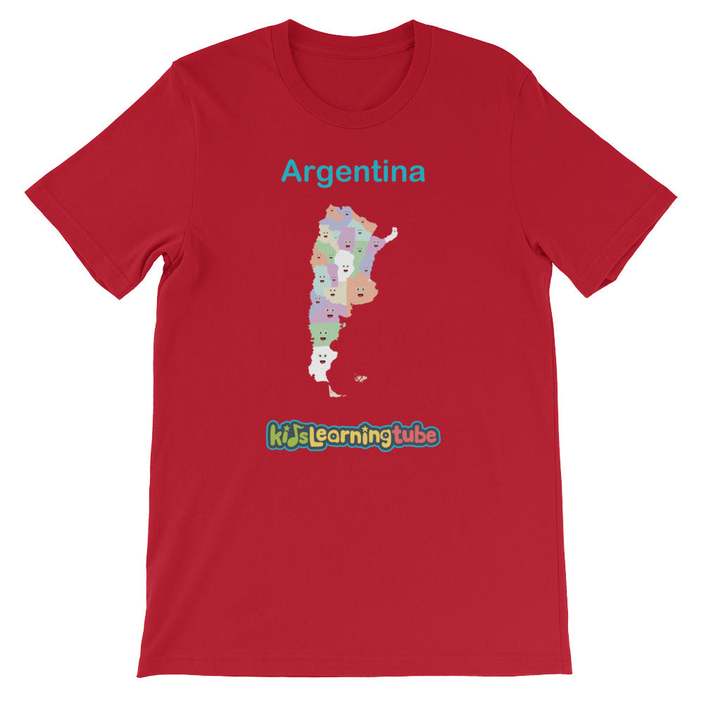 'Argentina' Adult Unisex Short Sleeve T-Shirt