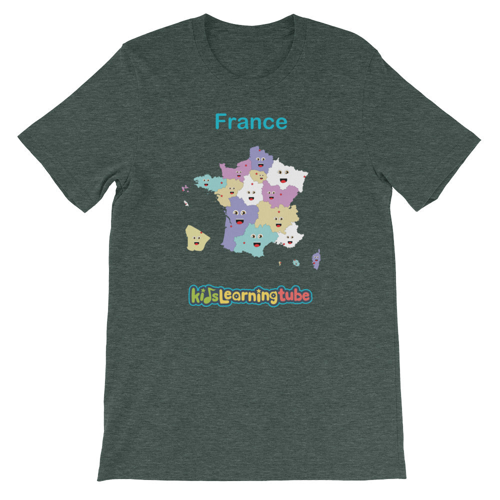 'France' Adult Unisex Short Sleeve T-Shirt