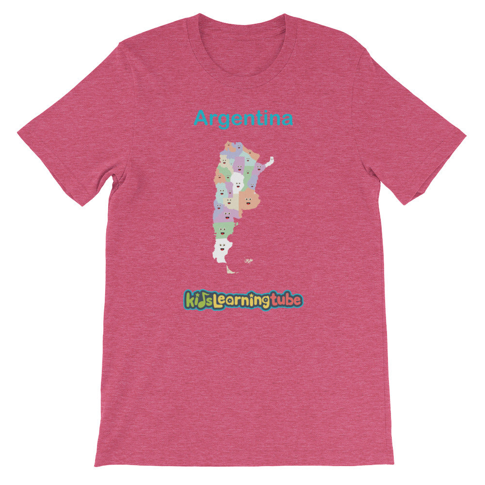 'Argentina' Adult Unisex Short Sleeve T-Shirt