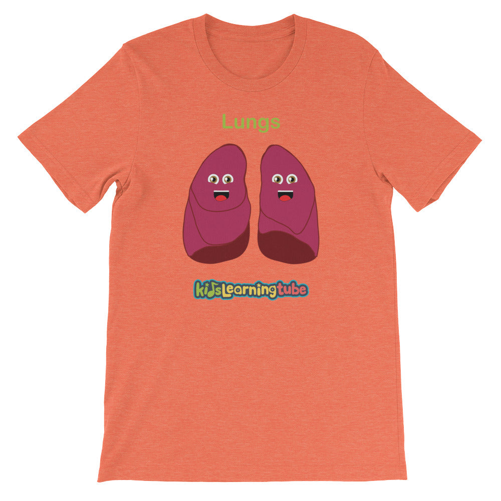 'Lungs' Adult Unisex Short-Sleeve T-Shirt