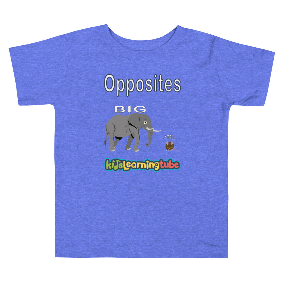 Opposites - Toddler Short Sleeve Tee