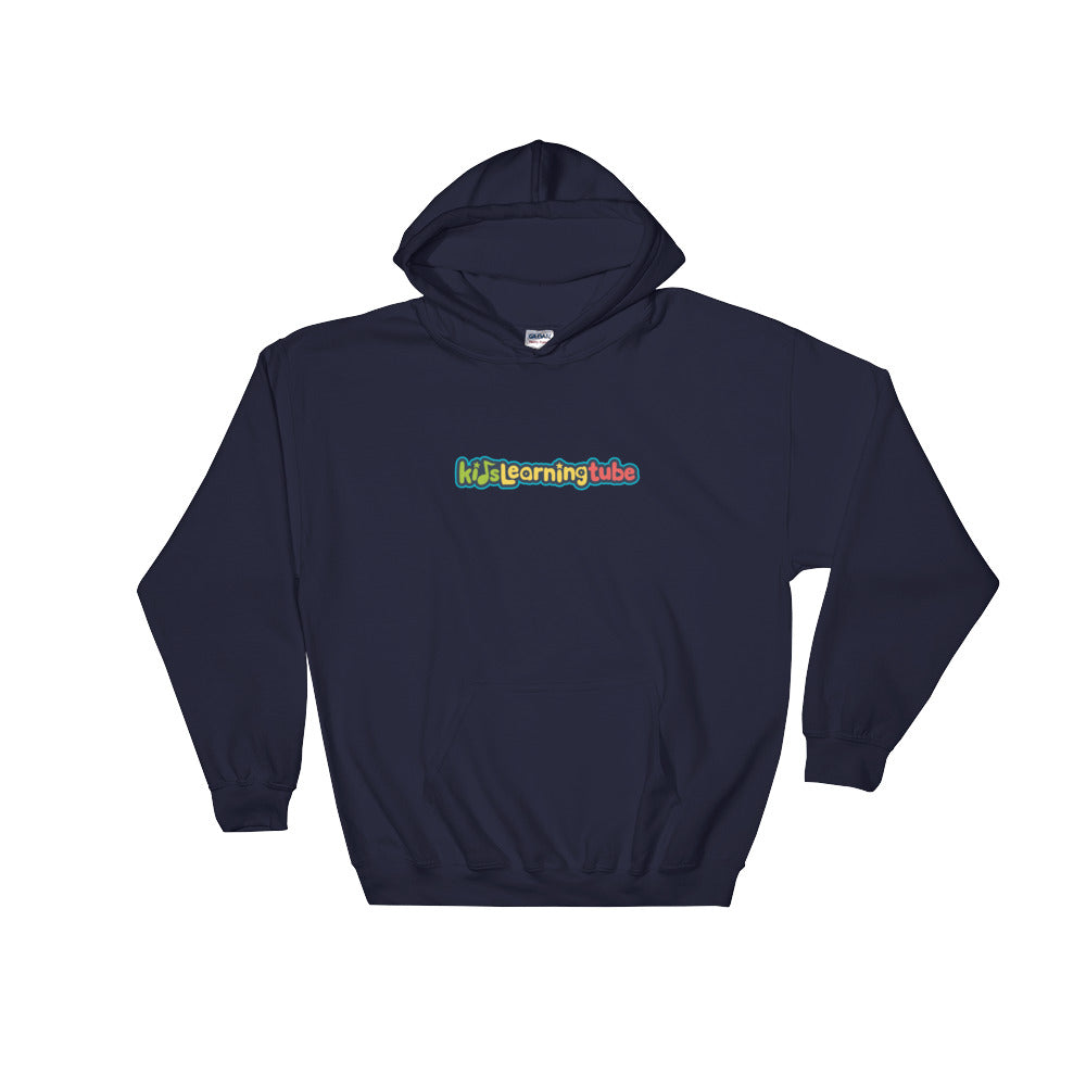 Kids Learning Tube Horizontal Logo Adult Unisex Hooded Sweatshirt