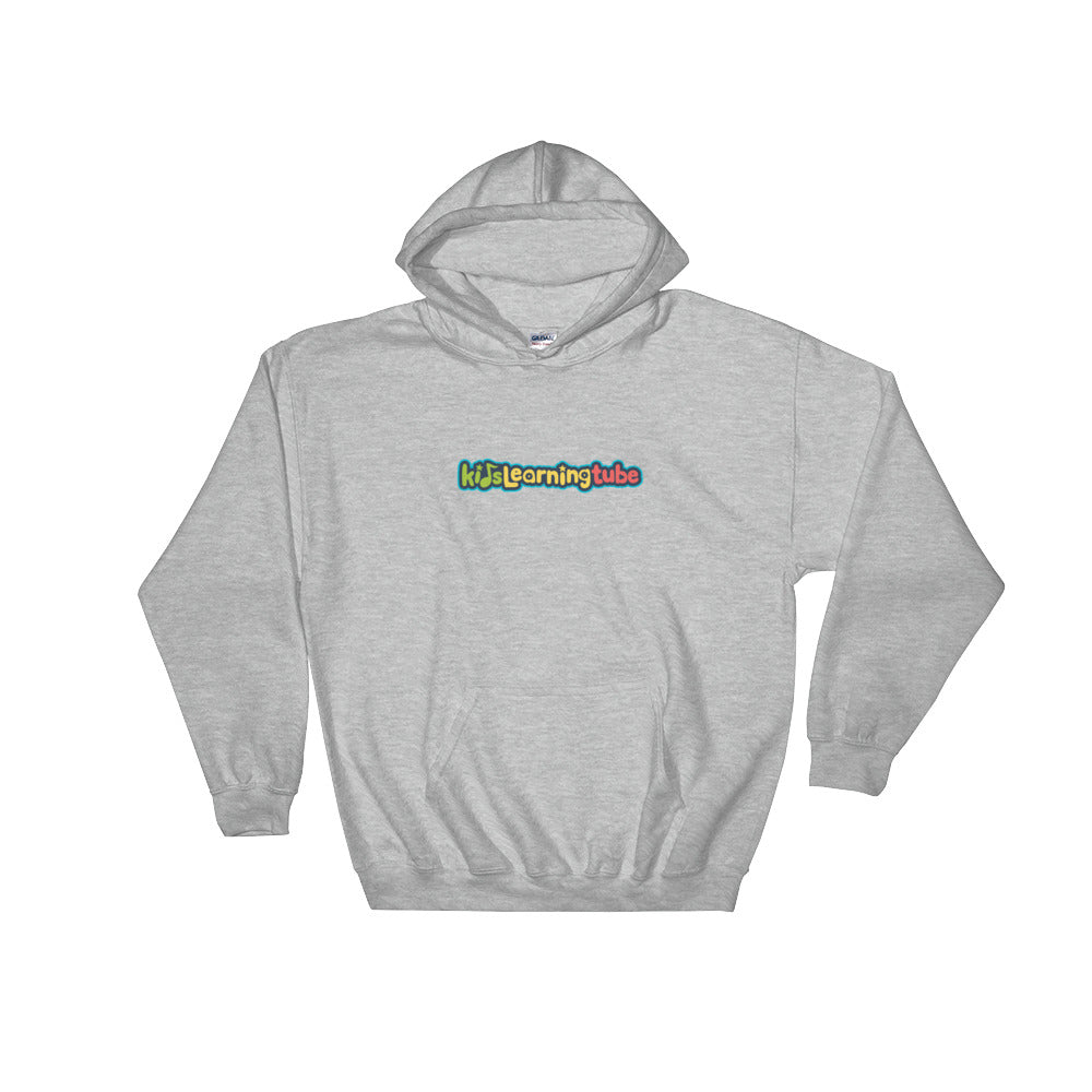 Kids Learning Tube Horizontal Logo Adult Unisex Hooded Sweatshirt