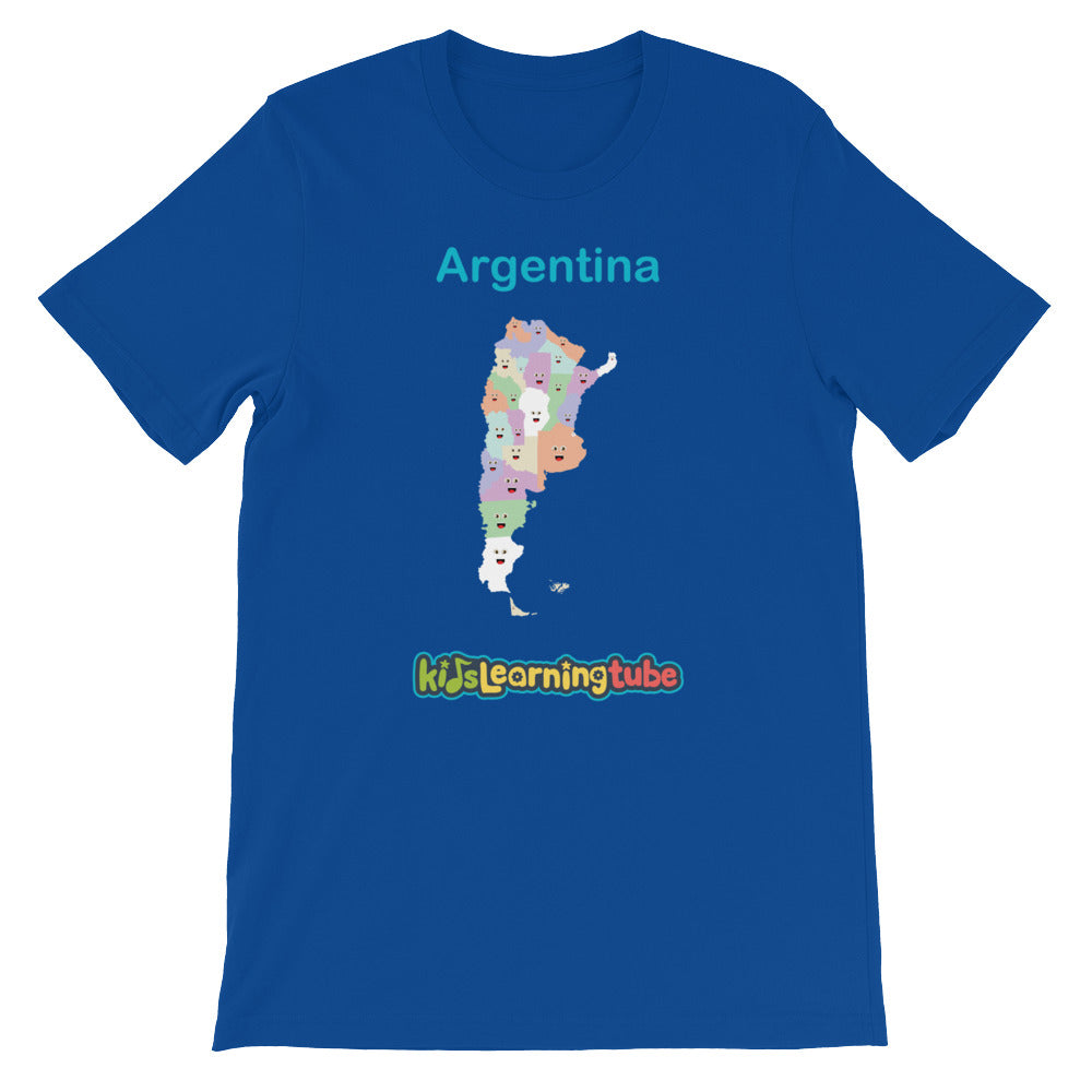 'Argentina' Adult Unisex Short Sleeve T-Shirt