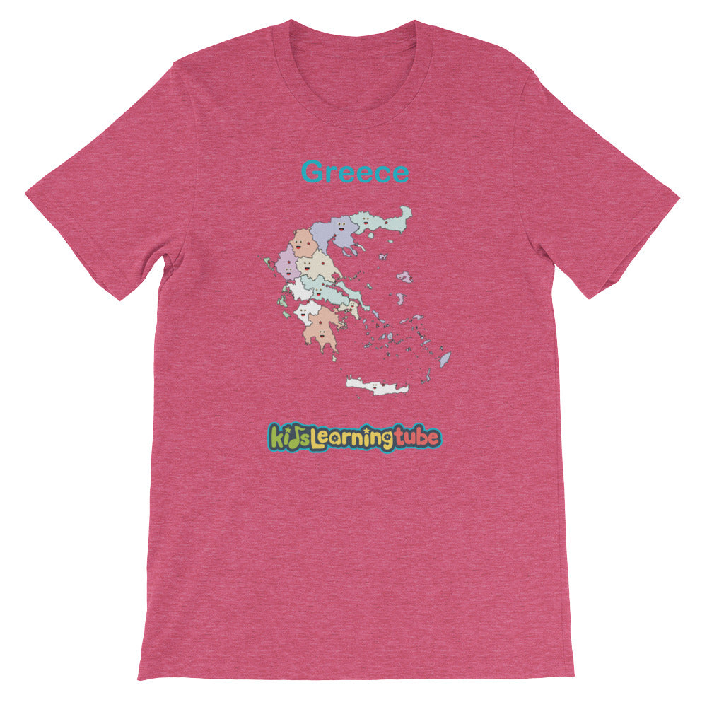 'Greece' Adult Unisex Short Sleeve T-Shirt