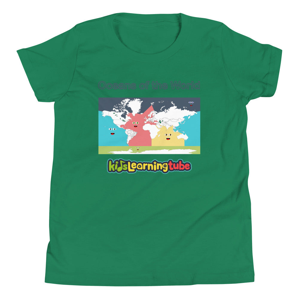 Oceans of the World - Youth Short Sleeve T-Shirt