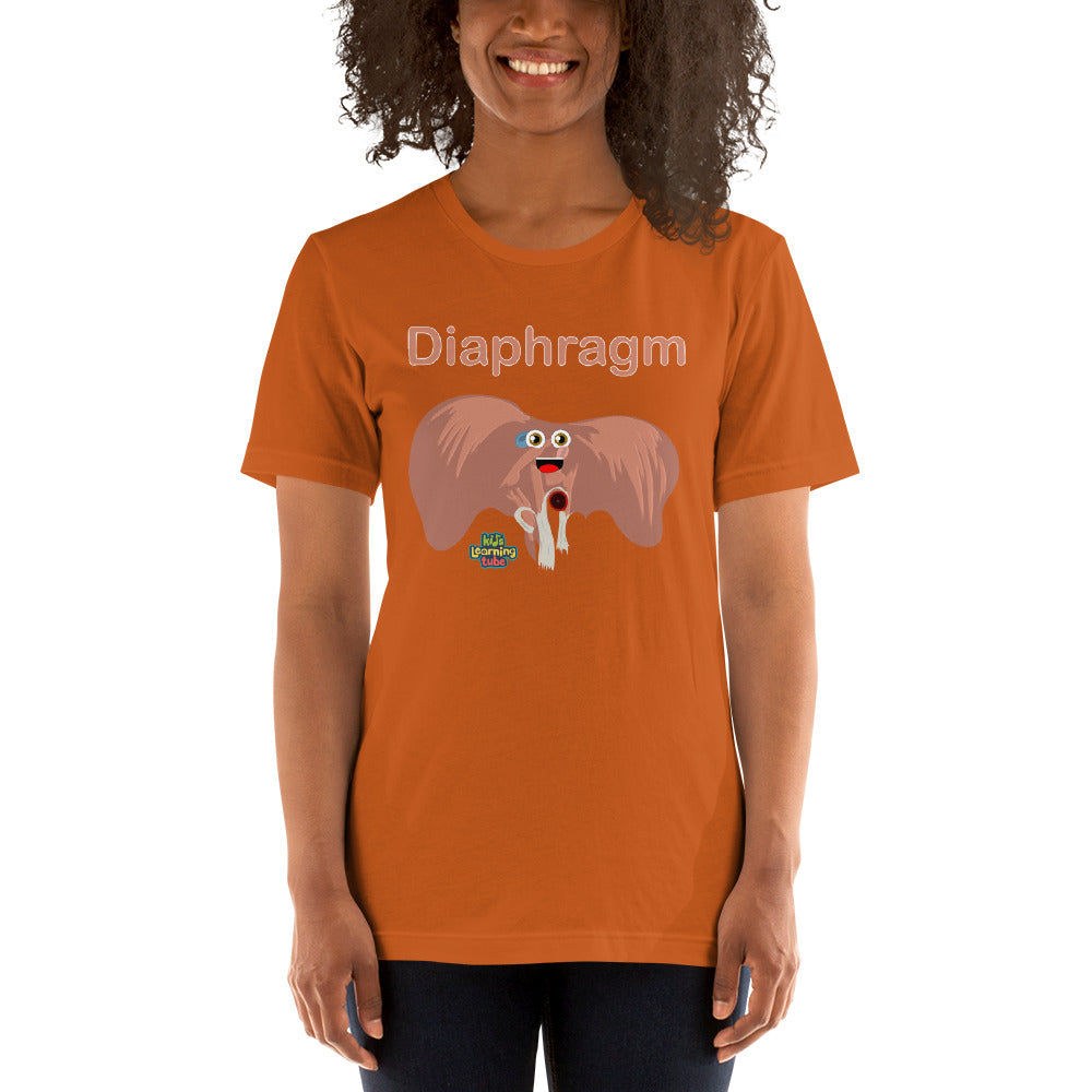 Diaphragm - Womans Short-Sleeve Unisex T-Shirt