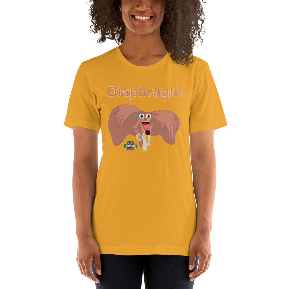 Diaphragm - Womans Short-Sleeve Unisex T-Shirt