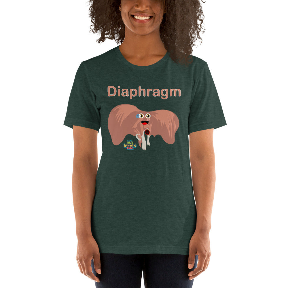 Diaphragm - Womans Short-Sleeve Unisex T-Shirt