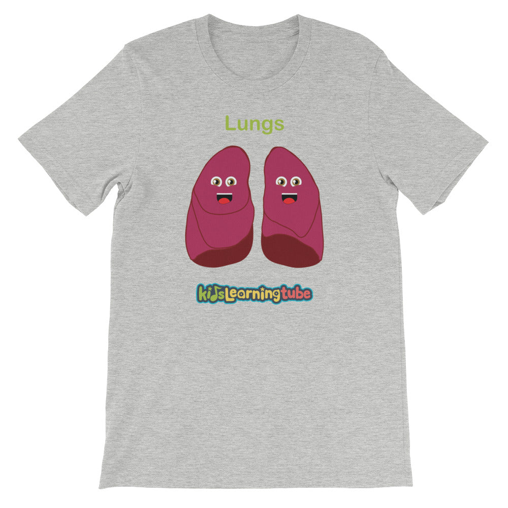 'Lungs' Adult Unisex Short-Sleeve T-Shirt