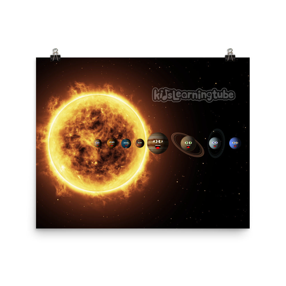 'Solar System' Poster