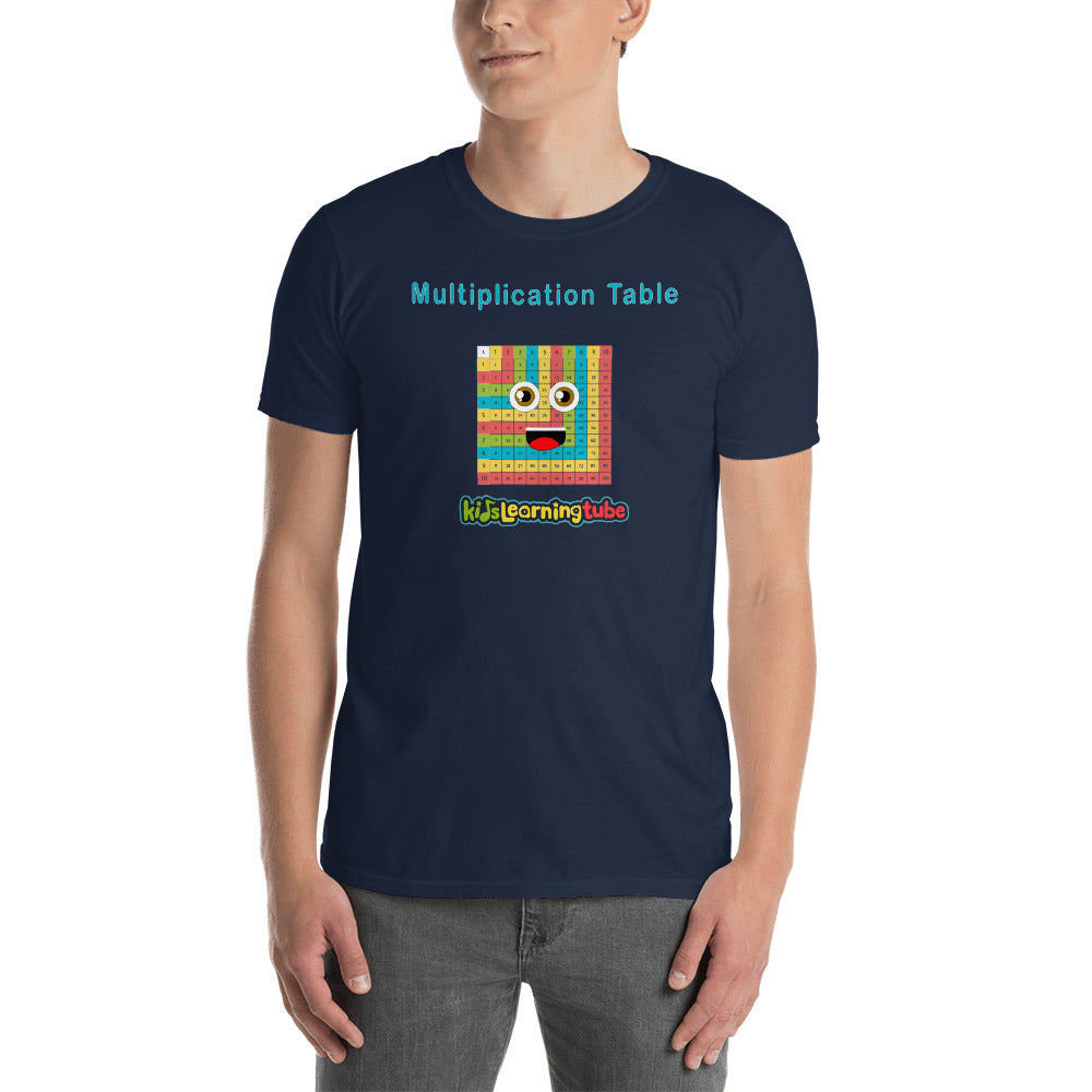 Multiplication Table - Short-Sleeve Unisex T-Shirt