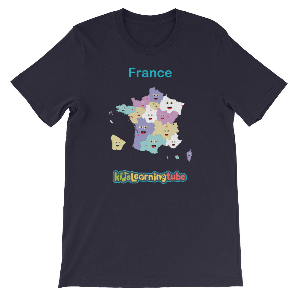 'France' Adult Unisex Short Sleeve T-Shirt