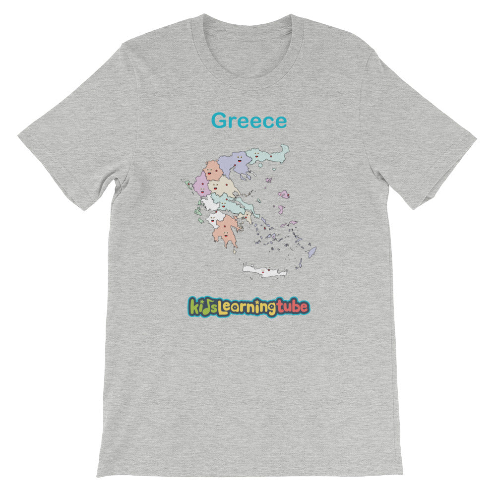 'Greece' Adult Unisex Short Sleeve T-Shirt