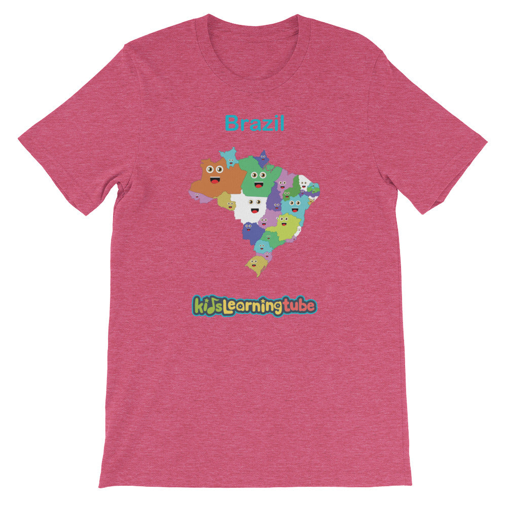 'Brazil' Adult Unisex Short Sleeve T-Shirt