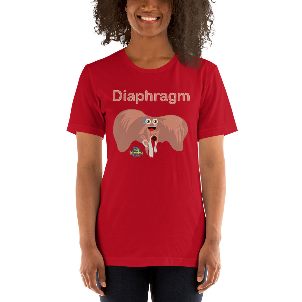 Diaphragm - Womans Short-Sleeve Unisex T-Shirt