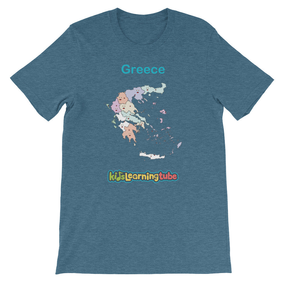 'Greece' Adult Unisex Short Sleeve T-Shirt