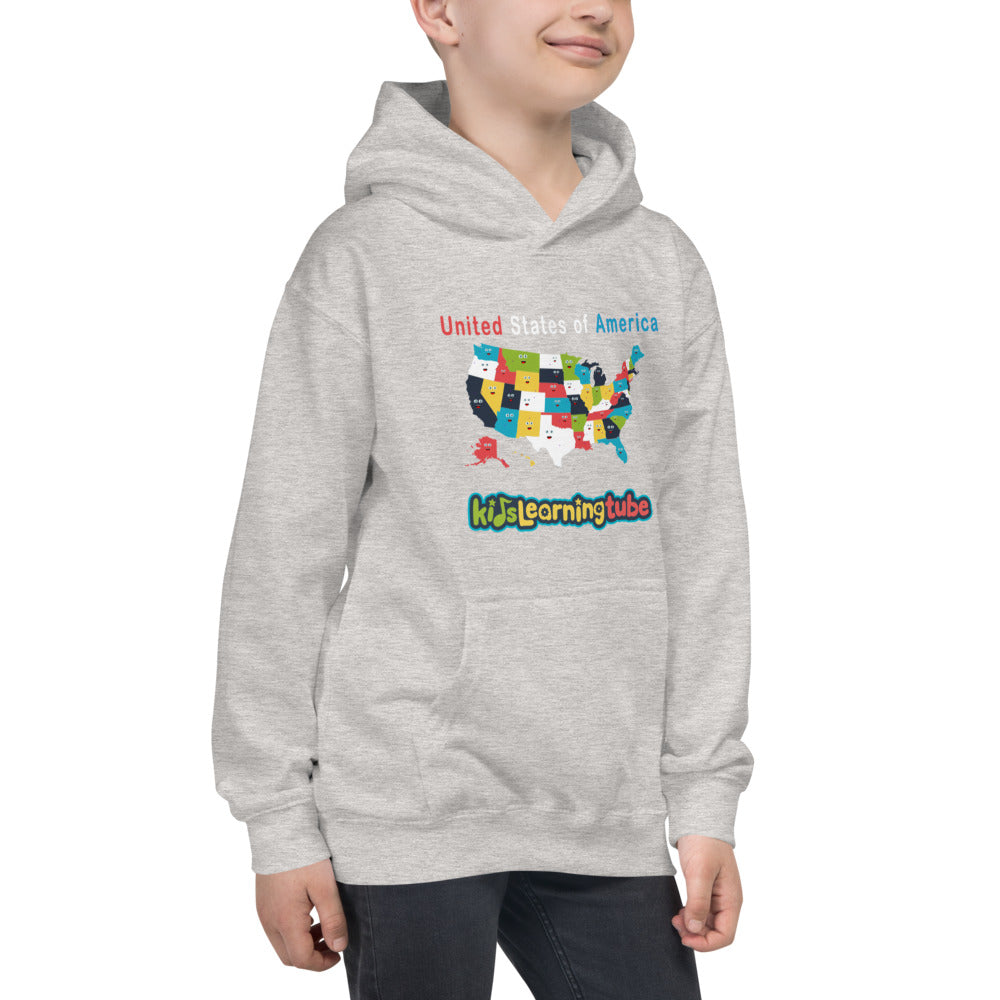 50 States- Kids Hoodie