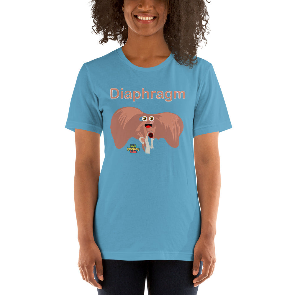 Diaphragm - Womans Short-Sleeve Unisex T-Shirt