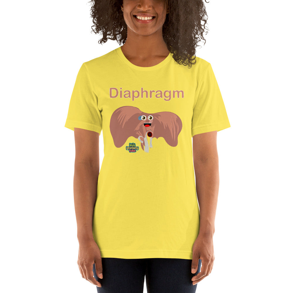Diaphragm - Womans Short-Sleeve Unisex T-Shirt