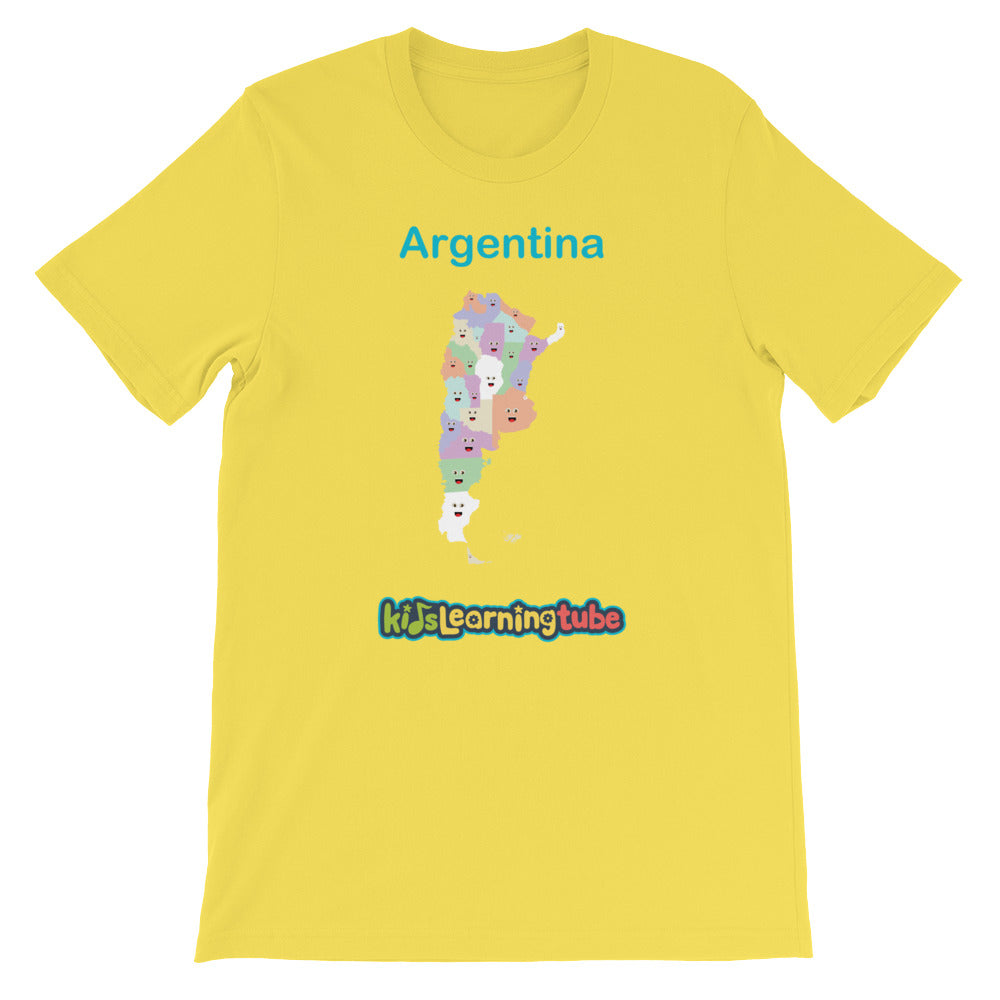 'Argentina' Adult Unisex Short Sleeve T-Shirt