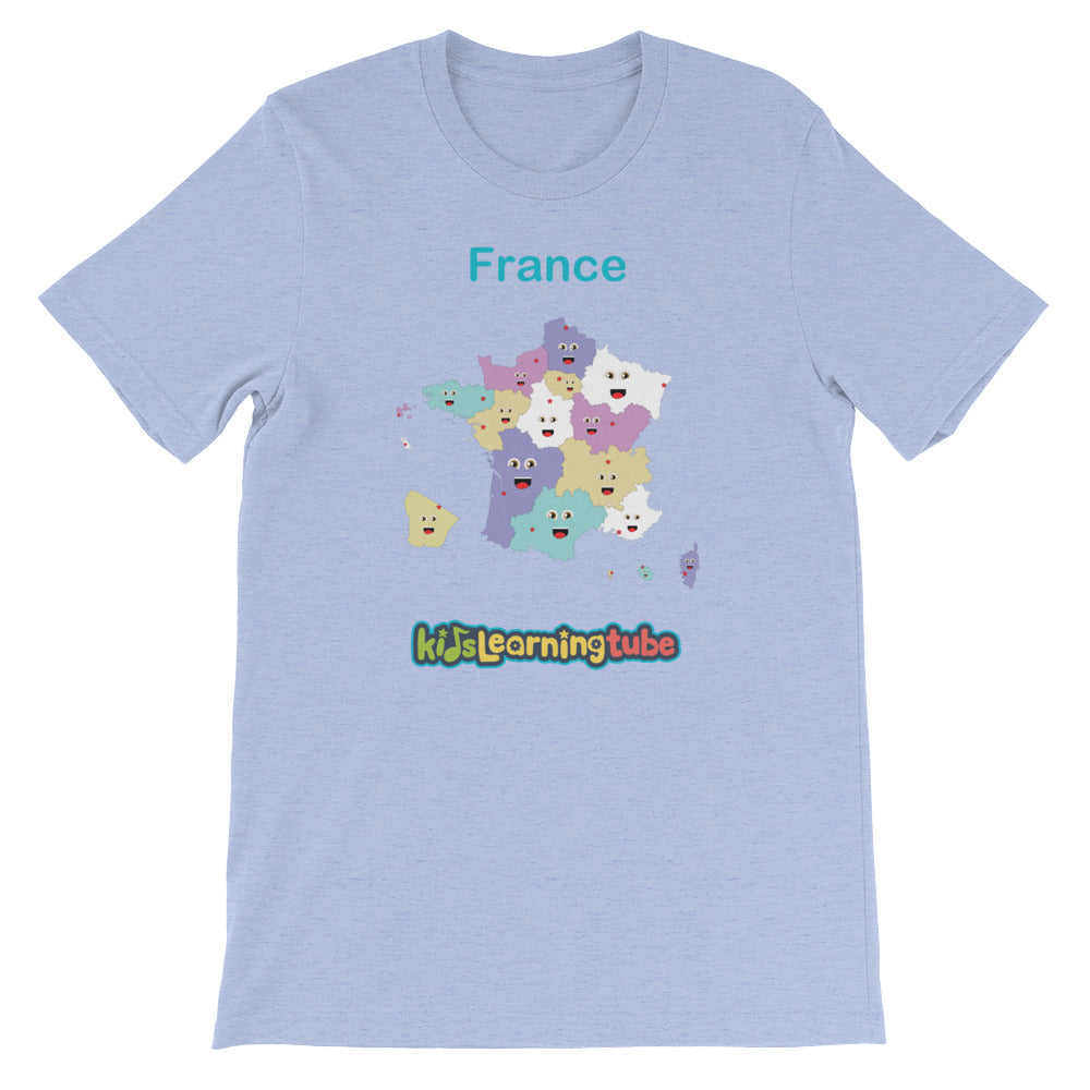 'France' Adult Unisex Short Sleeve T-Shirt